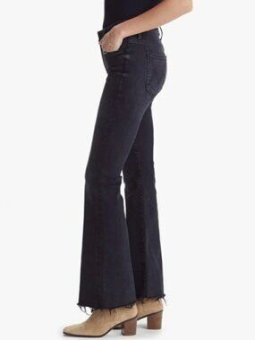 MOTHER | Weekender Fray Jean in Night Shadow